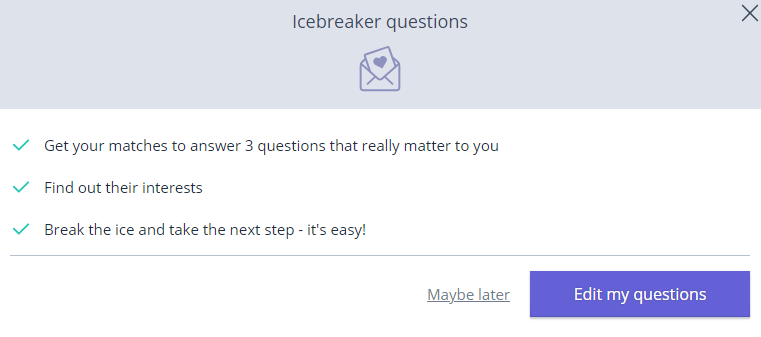 Singles50 Icebreaker questions